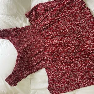 Dress with leg slits